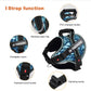 KIKA Pets MUSCLE Dog Harness for Large Dogs with Dog Name Personalisation