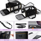 KIKA SkyFlex pet carrier showing expandable top and side compartments with safety leash and adjustable shoulder strap