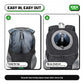 Easy in, easy out: wide top opening and wipe-clean inner lining
