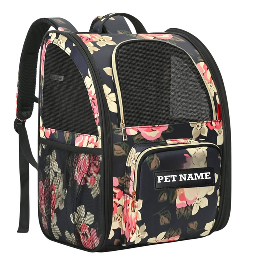 ComfortPod Cat and Dog Bag Backpack Carrier (French Peony) - KIKA Pets