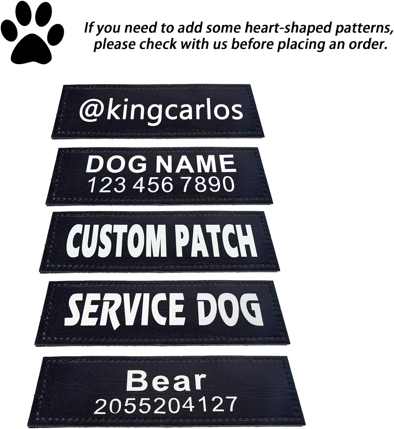 KIKA Pets Custom Name Label for Cat Carrier Bags and Dog Backpack