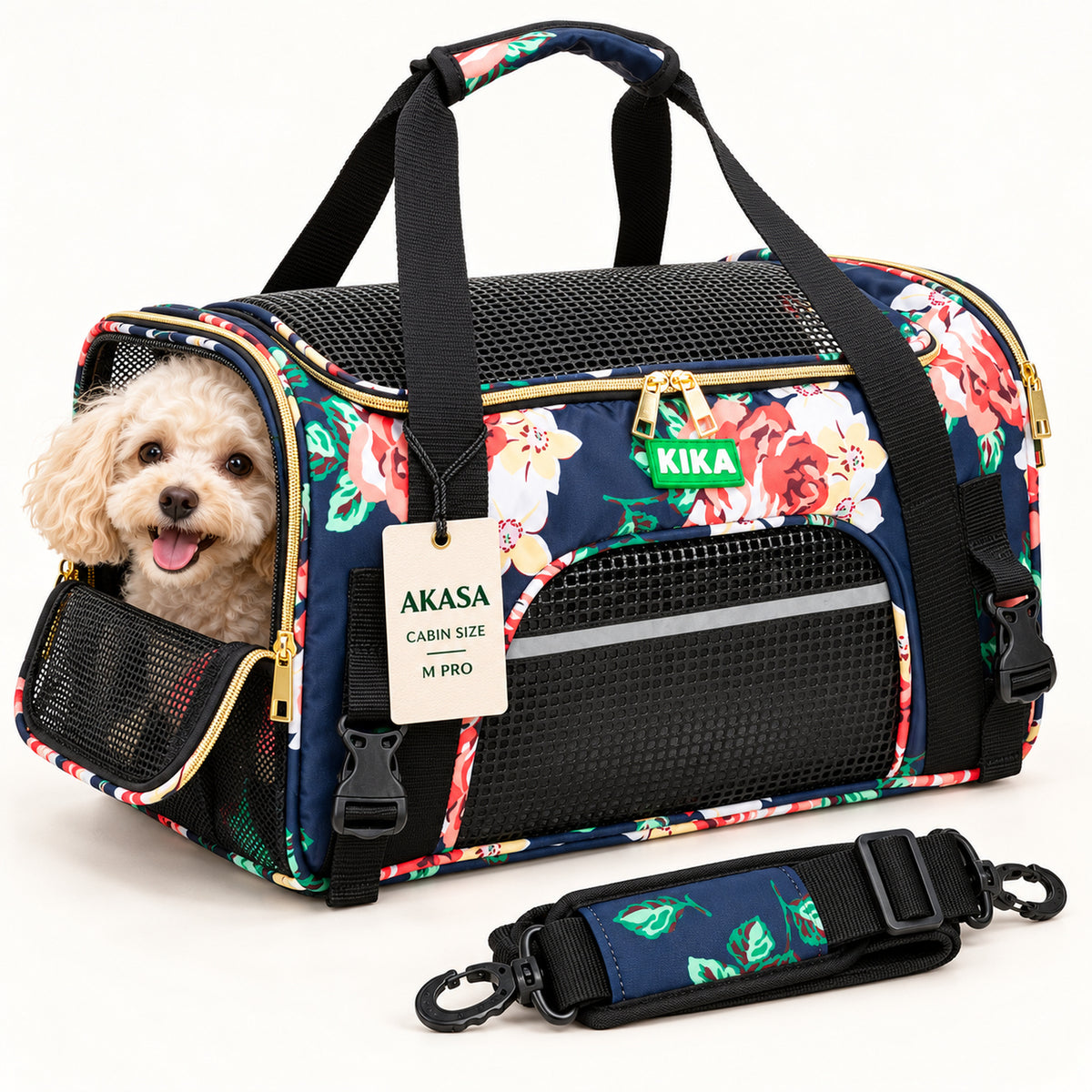 AeroNest MPro French Peony poodle peeping kika pets aeronest