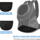 HEAD-OUT Dog Backpack Carrier Bag and Breathable Design - KIKA PETS